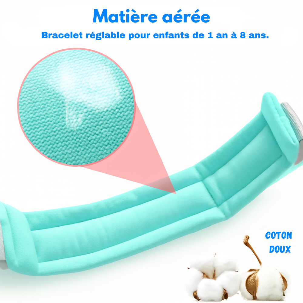 đ Libre & Safe Stamp â Le bracelet de sĂ©curitĂ© anti-perte pour enfants