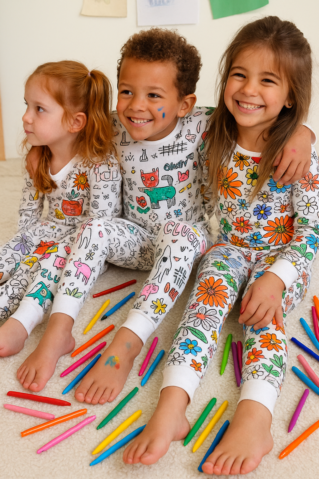 Stamp & Color – Le Pyjama à Colorier
