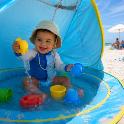 La bulle de bébé ™ - Tente de plage bébé  - protection maximale & confort garanti