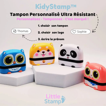KidyStamp™ – Tampon Personnalisé Ultra Résistant